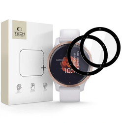 Tech-Protect Glass Flex+ Garmin Venu 2s Black [2 PACK]