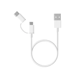 Καλώδιο USB Xiaomi σε Micro USB και USB-C Mi 2-in-1