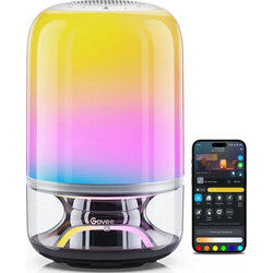 Govee H6020 Table Lamp 2 Pro Sound by JBL — Smart RGBICWW Table Lamp, 600 lm, Wi‑Fi & Bluetooth, 5200mAh
