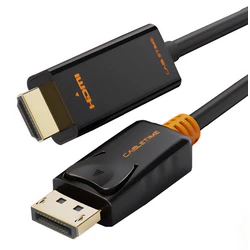CABLETIME DisplayPort to HDMI Cable CT-AV585-02G, 1.8m, black