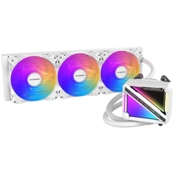 Tcomas LE200 360 White AIO Liquid CPU Cooler (360mm, ARGB)