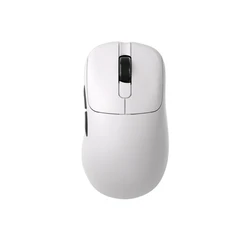 Ασύρματο Ποντίκι Ajazz AJ179 PRO 3395-8K με Σταθμό Φόρτισης - Λευκό