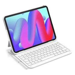 Inateck Super Light Keyboard Case για iPad Air 13" / iPad Pro 12.9" – QWERTZ – Λευκό (BK2007_WHITE)