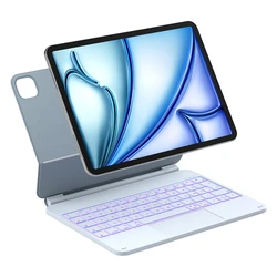 inateck μαγνητική θήκη-πληκτρολόγιο για iPad 11 ιντσών QWERTZ - Μπλε