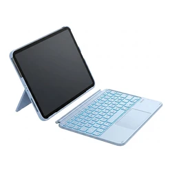 Inateck Πληκτρολόγιο για iPad 11"/10,9" QWERTZ RGB Μπλε (KB04122-RGB_BLUE)