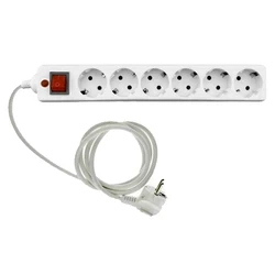 Πολύπριζο Ασφαλείας Entac 6 Θέσεων Με Διακόπτη 3x1.5mm 1.8m