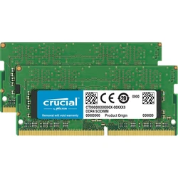 Μνήμη RAM Φορητού DDR4 32GB Crucial Kit 3200 MT/s 16GBx2 SODIMM 260pin