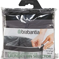 Brabantia 102387 Καλάθι Απλύτων Υφασμάτινο Πτυσσόμενο 55lt Γκρι
