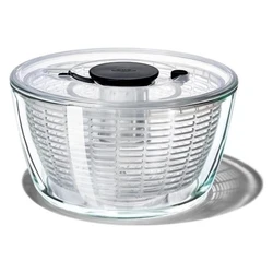 OXO Good Grips Salad Spinner 6.2 L (Model O-11262700) – Transparent lid, White/Green