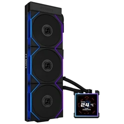 LIAN LI HydroShift II LCD‑S 360 RGB TL FLEX Μαύρο - AIO Υδρόψυξη CPU με TL RGB ανεμιστήρες