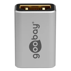 Αντάπτορας HDMI Goobay 72008, Ethernet, 8K/60Hz, 4K/120Hz, 48 Gbps, Γκρι