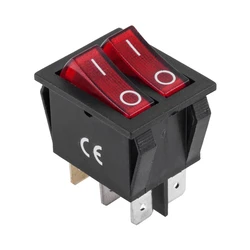 Default Brand Double ON OFF Switch 230V 15A