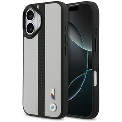 BMW M Perforated Stripe Logo MagSafe Apple iPhone 17 grey