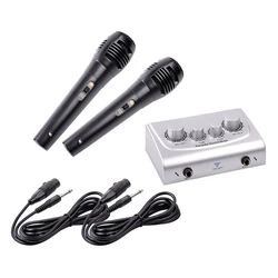 Karaoke Azusa με Ενσύρματα Μικρόφωνα