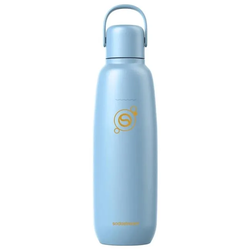 SodaStream Fizz&Go 900 ml Ice (blue) Stainless Steel Carbonating Bottle