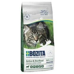 Γατοτροφή Bozita Active & Sterilised Κοτόπουλο Αρνί 2 Kg