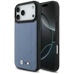 BMW M Quilted Logo MagSafe Apple iPhone 17 Pro Max blue
