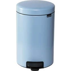 Brabantia NewIcon Pedal Bin 12 L - Dreamy Blue (Stainless Steel)