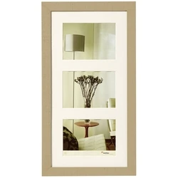Walther Wooden 3-Photo Wall Frame with Beige Frame HO338C