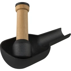 Zassenhaus Cast Iron Mortar 17.5x9x5.5 cm, Model 76097