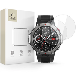 Tech-Protect Glass Fit+ Amazfit T-rex 3 Pro 48mm Clear [2 PACK]