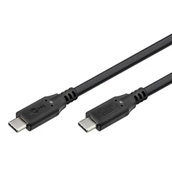 Καλώδιο USB-C Goobay 74193, USB4, 100W, 40Gbps, 8K/60Hz, 2m, Μαύρο