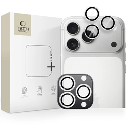Tech-Protect Camring Fit+ Apple iPhone 14 Pro / 14 Pro Max / 15 Pro / 15 Pro Max / 16 Pro / 16 Pro Max / 17 Pro / 17 Pro Max Silver