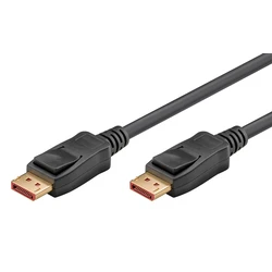 Καλώδιο DisplayPort Goobay 74761, 16K/60Hz, 80 Gbps, 2m, Μαύρο