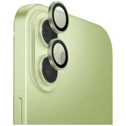 UNIQ Optix Aluminium Camera Lens Protector Apple iPhone 17 with an applicator green