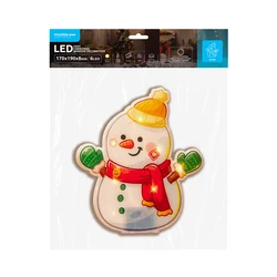 Modee Christmas Window LED Decoration, Battery-Operated, C4007 (6 LED, 170 x 190 x 8 mm)