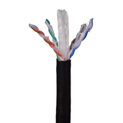 Καλώδιο Δικτύου Alantec KIU6OUTZ305 305 m Cat6 U/UTP (UTP) Black