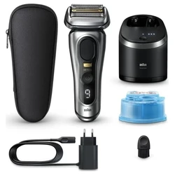 Braun Series 9 Pro+ 9567CC Ηλεκτρική Ξυριστική Μηχανή – Ασημί