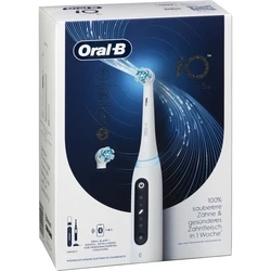 Oral-B iO Series 5 Electric Toothbrush with Timer, Pressure Sensor and Travel Case - White