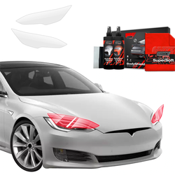 GrizzGlass BodyShield Lamp Protection Film Tesla Model S (2023-2025) [2in1] 