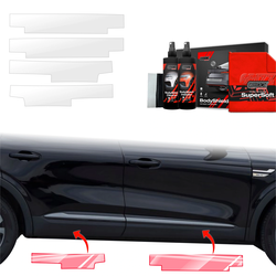 GrizzGlass BodyShield Door Sill Protection Film Renault Arkana (2022-2025) [4in1]