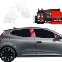 GrizzGlass BodyShield Car Pillar Protective Film Renault Clio (2020-2024) [8in1]