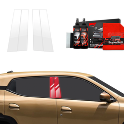 GrizzGlass BodyShield Car Pillar Protective Film Dacia Spring (2024-2025) [4in1]
