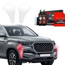 GrizzGlass BodyShield Protective Film For Bumpers SsangYong Rexton (2023-2025) [2in1] 