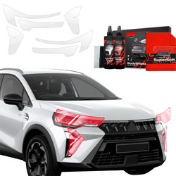 GrizzGlass BodyShield Lamp Protection Film Mitsubishi ASX Facelift (2024-2025) [4in1]