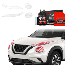 GrizzGlass BodyShield Lamp Protection Film Nissan Juke Facelift (2024-2025) [4in1]