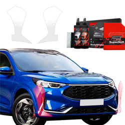 GrizzGlass BodyShield Protective Film For Bumpers Ford Kuga Active X Driver Assistance Facelift (2024-2025) [2in1] 