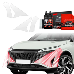 GrizzGlass BodyShield Protective Film For Bumpers Nissan Qashqai 3 Facelift (2024-2025) [4in1]