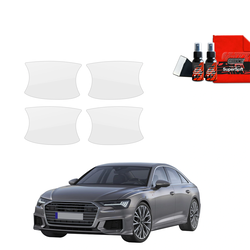 GrizzGlass BodyShield Protective Film For Door Handles Audi A6 C8 Sedan (2018-2023) [4in1]