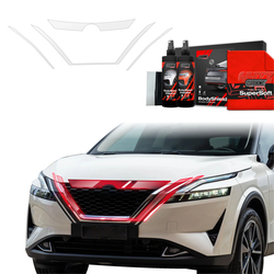 GrizzGlass BodyShield Car Pillar Protective Film Nissan Qashqai 3 (2021-2024) [4in1]