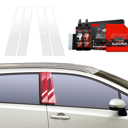 GrizzGlass BodyShield Car Pillar Protective Film Suzuki Swace Facelift (2023-2025) [4in1]