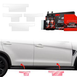 GrizzGlass BodyShield Door Sill Protection Film Mitsubishi ASX Facelift (2024-2025) [4in1]