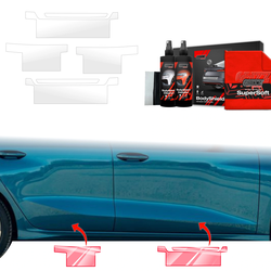 GrizzGlass BodyShield Door Sill Protection Film Audi A3 8Y Sportback (2020-2023) [4in1]