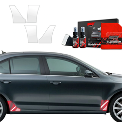 GrizzGlass BodyShield Wheel Arch Protection Film Skoda Octavia 3 (2017-2020) [4in1]