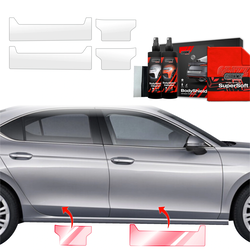 GrizzGlass BodyShield Door Sill Protection Film Skoda Superb 4 Liftback (2024-2025) [4in1]