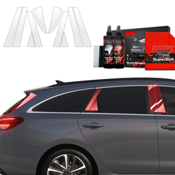 GrizzGlass BodyShield Car Pillar Protective Film Hyundai i30 Wagon (2020-2025) [10in1]